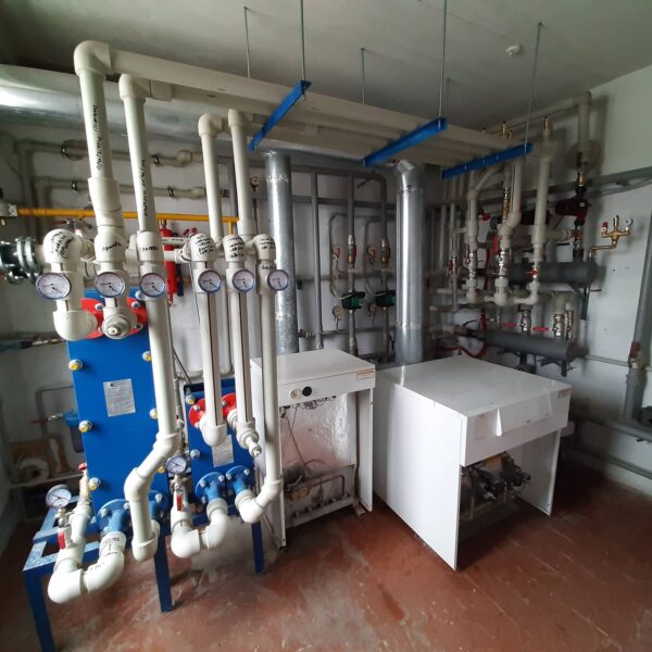 Блочно-модульная пеллетная котельная 300кВт