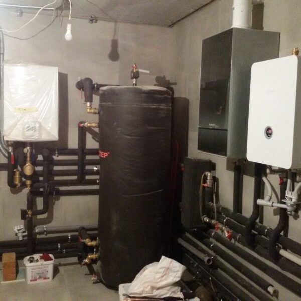 Частный дом 450м2 в Харькове с тепловым насосом, газовым и электрическим котлом